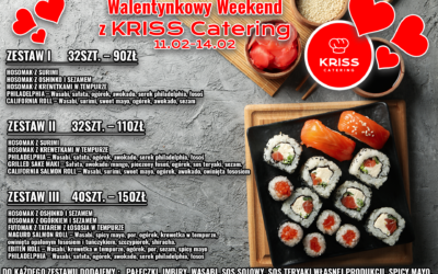 ❤️❤️WALENTYNKOWY WEEKEND  Z KRISS CATERING❤️❤️