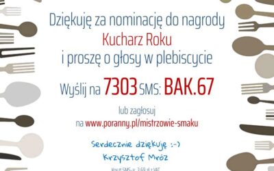 Plebiscyt na „Kucharza Roku”