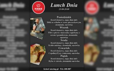 Lunch Dnia 25.09-29.09