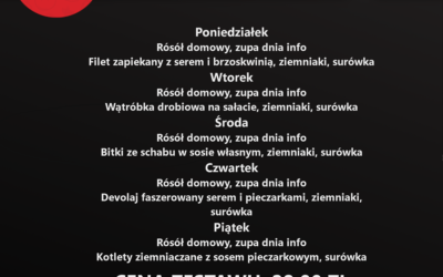 Lunch Dnia 11.03-15.03