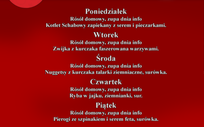 Lunch Dania 25.03-29.03