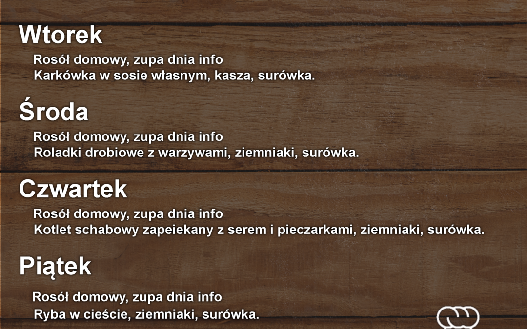 Lunch Dnia 12.11-15.11