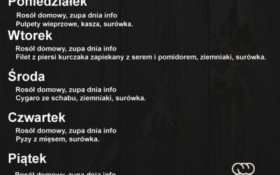 Lunch Dnia 25.11-29.11