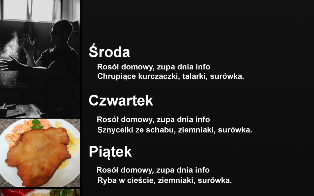 Lunch Dnia 23.04-25.04