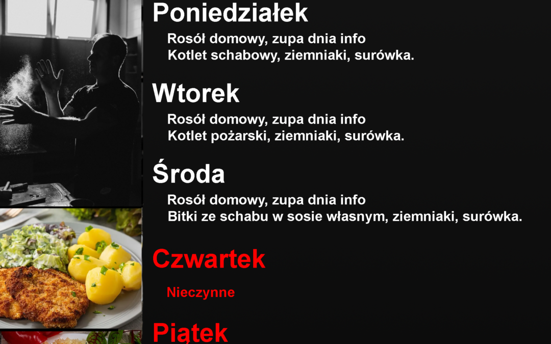 Lunch Dnia 28.04-30.04