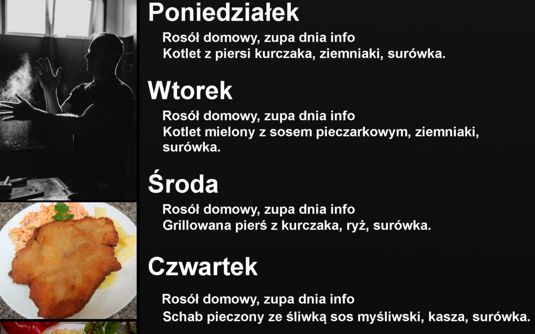 Lunch Dnia 12.05-16.05