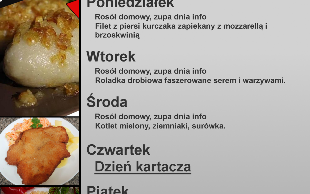 Lunch Dnia 22.09-26.09