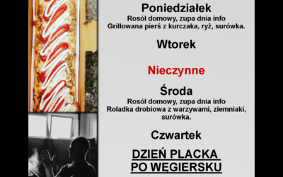 Lunch Dnia 10.11-14.11