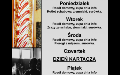 Lunch Dnia 03.11-07.11