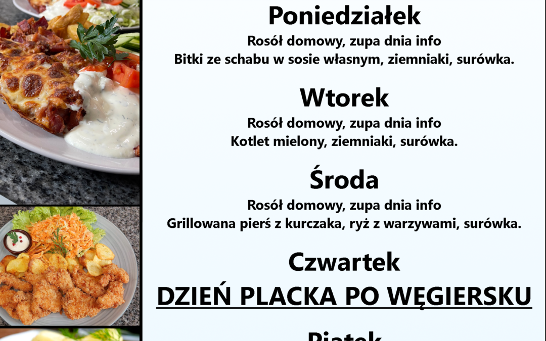 Lunch Dnia 16.03-20.03