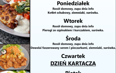 Lunch Dnia 23.03-27.03