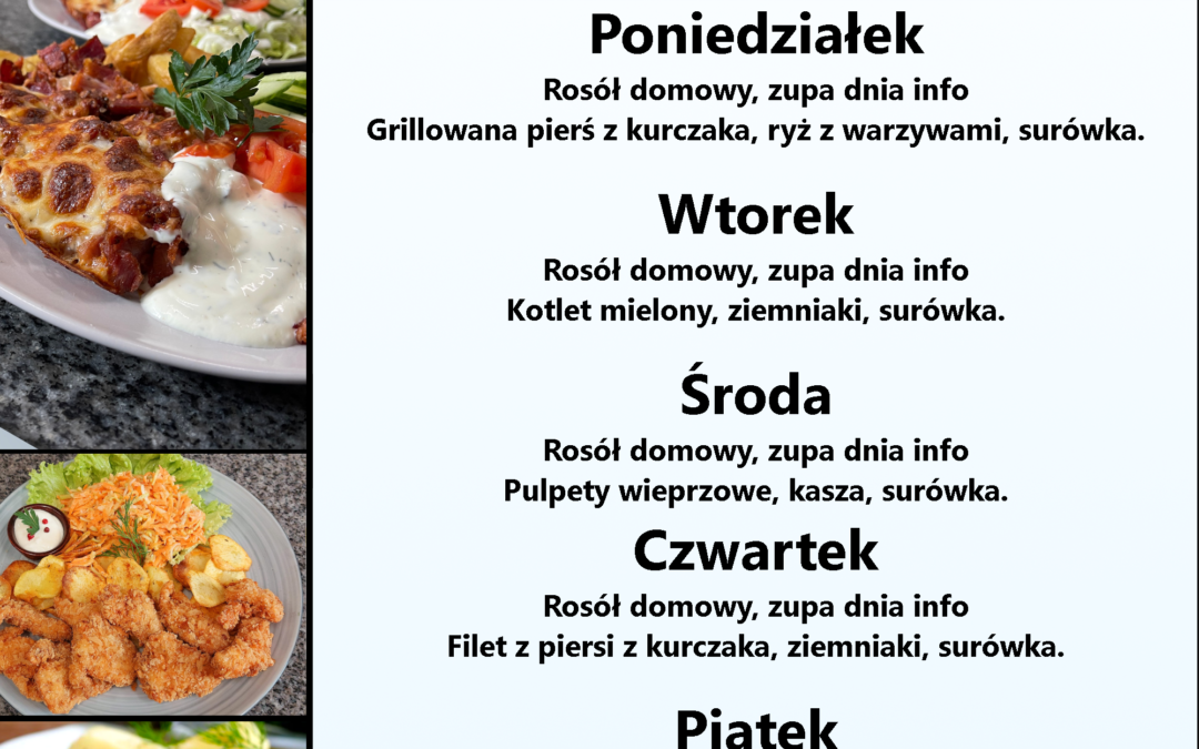 Lunch Dnia 30.03-03.04