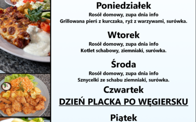 Lunch Dnia 20.04-24.04