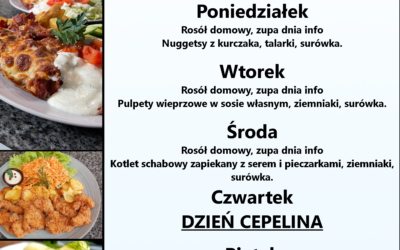 Lunch Dnia 13.04-17.04