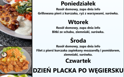 Lunch Dnia 25.05-29.05